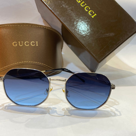 CUG Silver Frame Blue Shade Unisex Branded GG2039 54 17-140