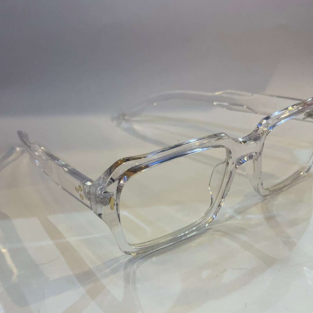 RAM Transperent Frame Transperent Shade Unisex Sunglasses 86319 55 19 146