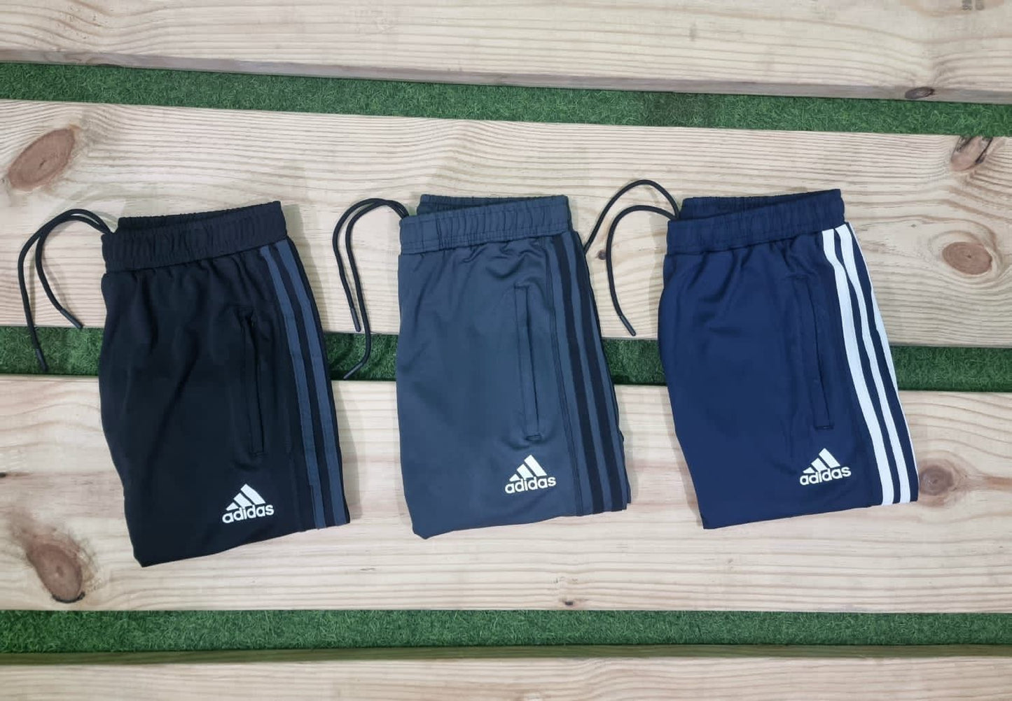 IDA Black Colour With Black Strips Dri Fit Lowers 03082023