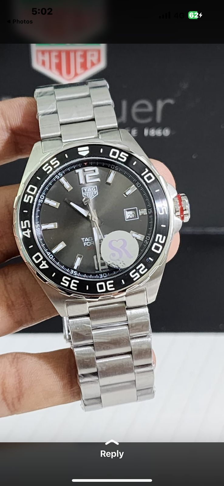 Gat Silver Chain Blue Dial Men Watch 901223