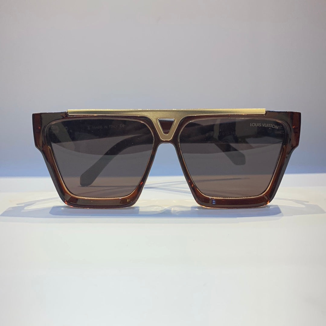 Uol Lou Brown Frame Brown Shade Sunglass Z150261 13-145