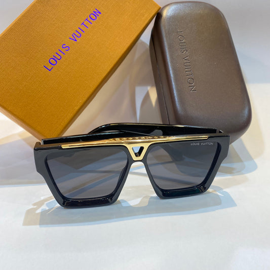 UOL LV VL Black Frame Black Shade Unisex Branded 1502 60 16 141
