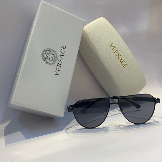 Ver rev Glossy black Frame black Shade Unisex Sunglass 2308 51 19 142