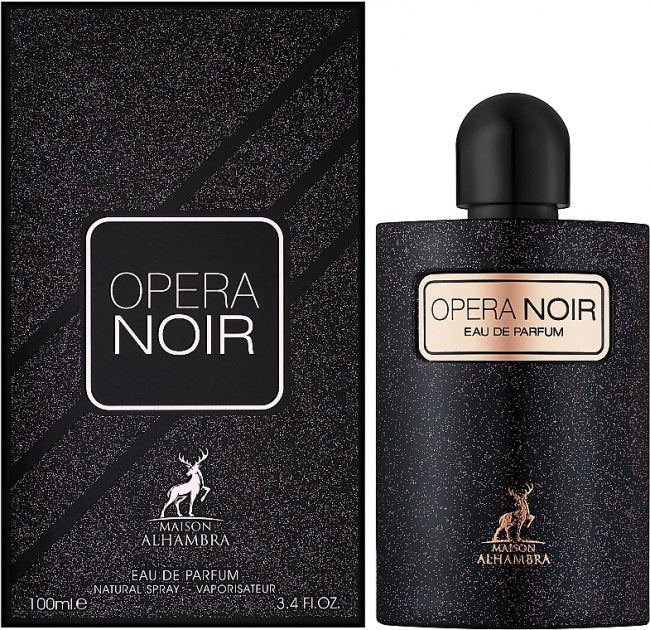 Opera Noir Maison Alhambra by Lattafa Eau de Parfum 100ML 3.4 FL OZ UNISEX