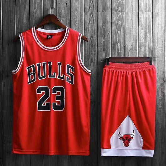 Bulls 23 Jersey Shorts Set