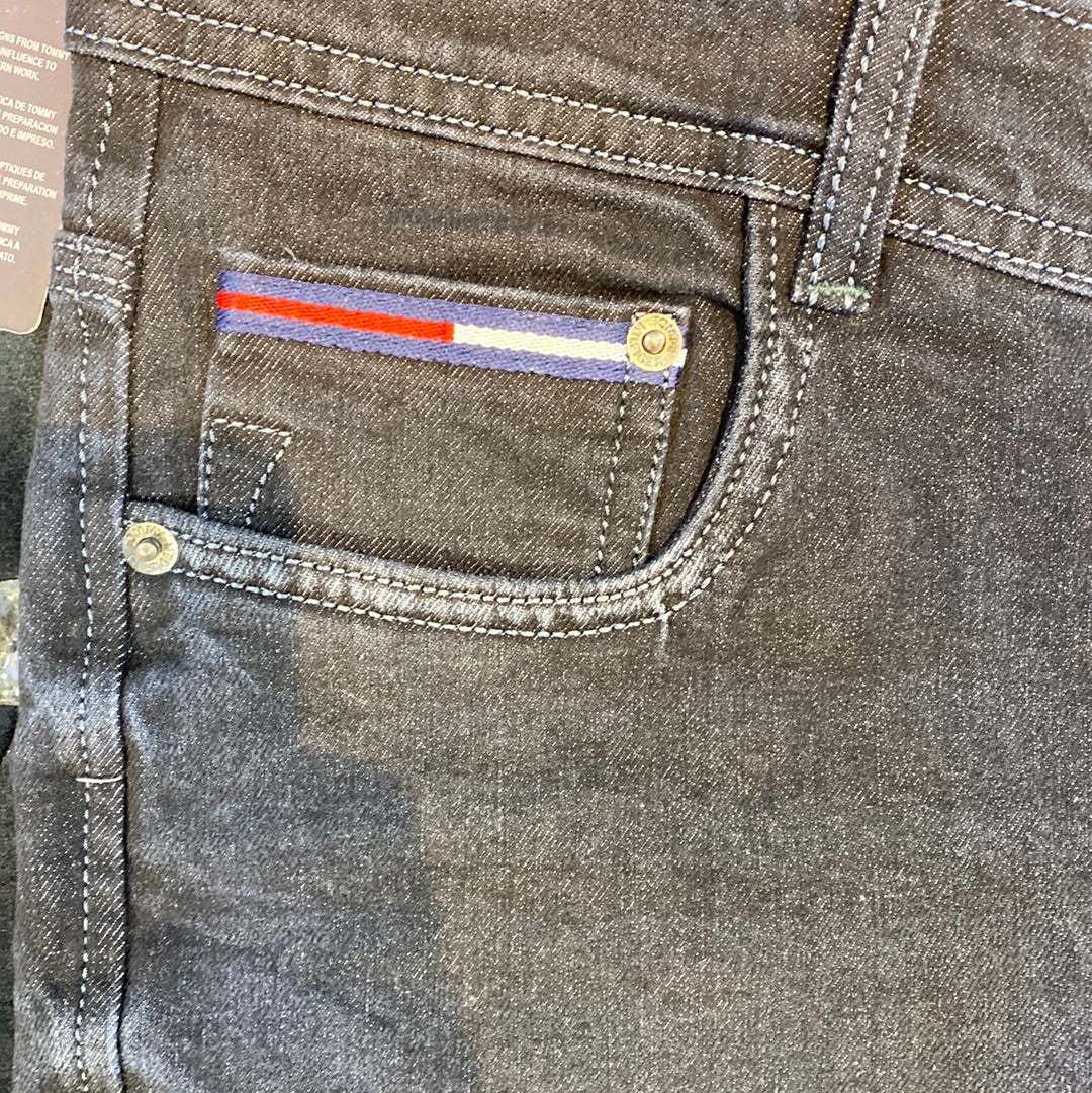 HT Mot Tom Black Denim Straight Fit plain jeans Branded Designers Men’s Jeans HT 1985 AAA1
