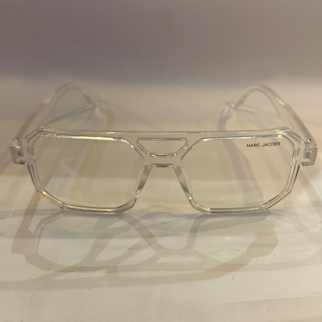 RAM Transperent Frame Transperent Shade Unisex Sunglasses 66802 52 16-145