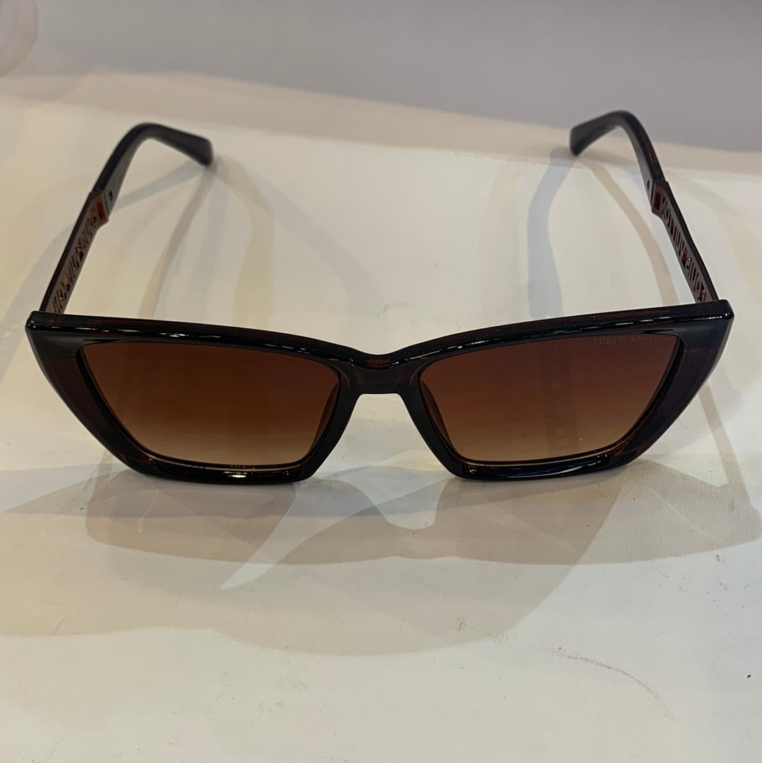 UOL VL  Brown Frame Brown Shade Unisex Sunglass 5513 54 18-142