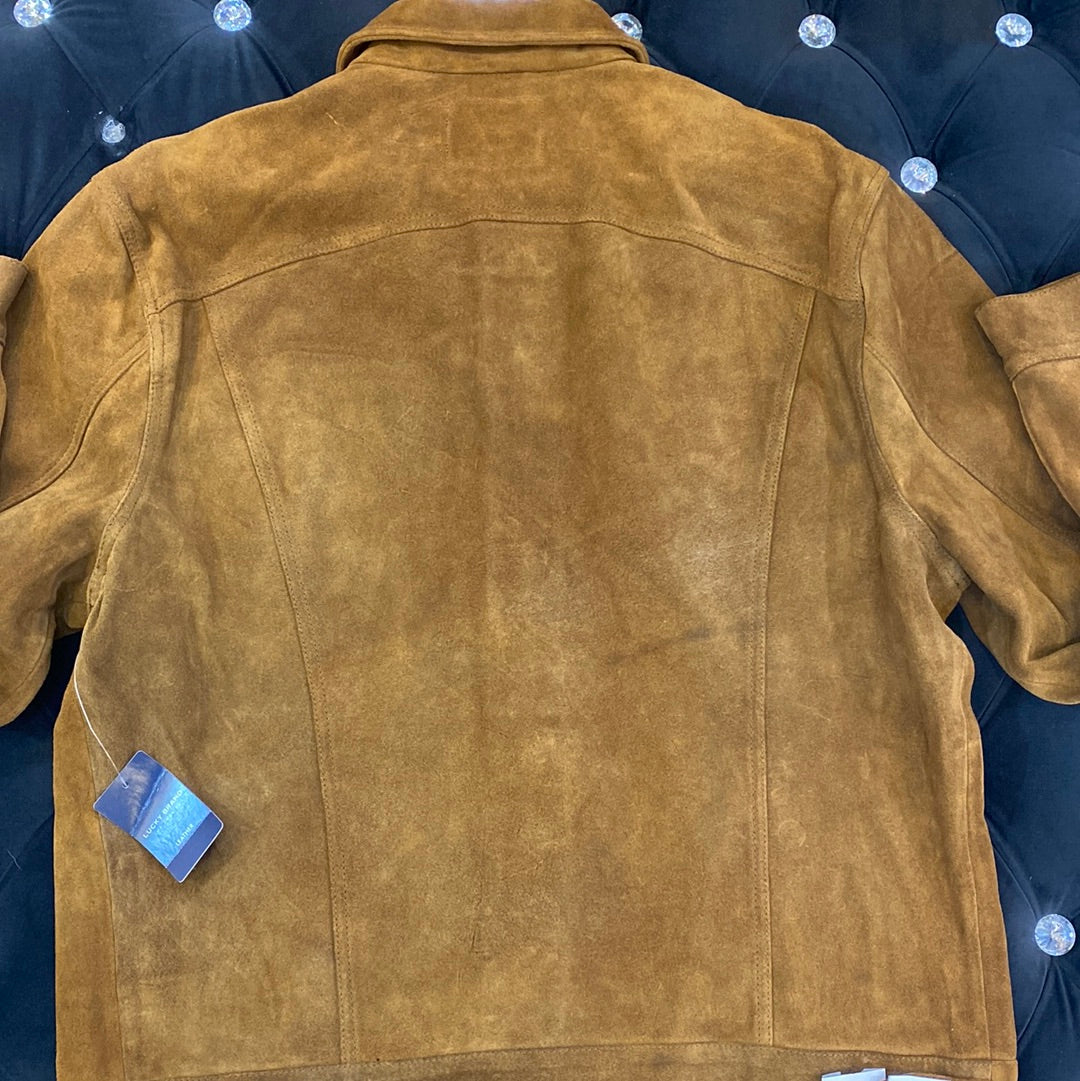 CUL Luc Khaki Colour Genuine Leather Branded Heavy Quality Men’s Jacket