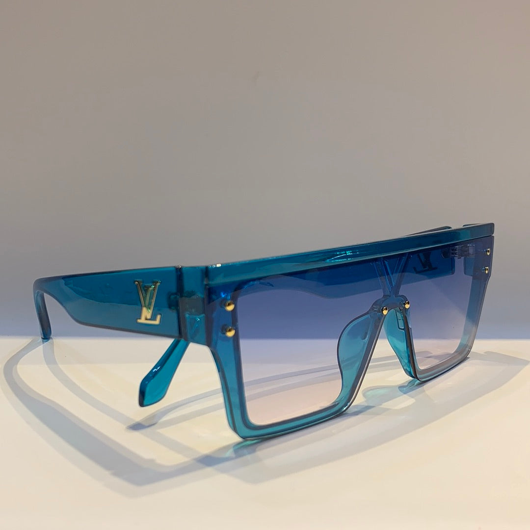 Uol Lou Sky Blue Frame Sky Blue Shade Sunglass Z1583E68 8-147