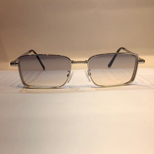 CUG Sliver  Frame Transparent  Shade Unisex Sunglass