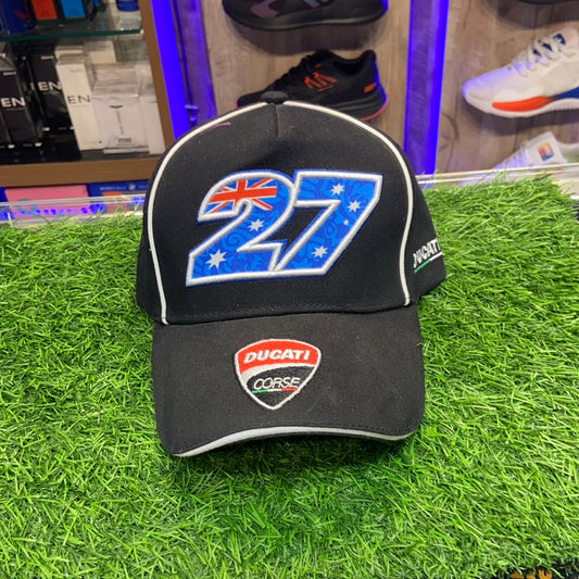 Black 27 Sports Cap Ducati Corse