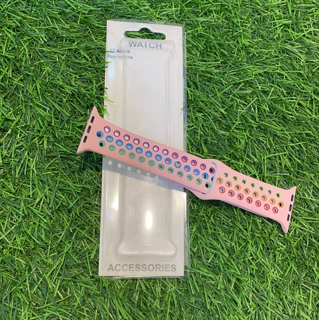 pink Nike editon silicone Strep
