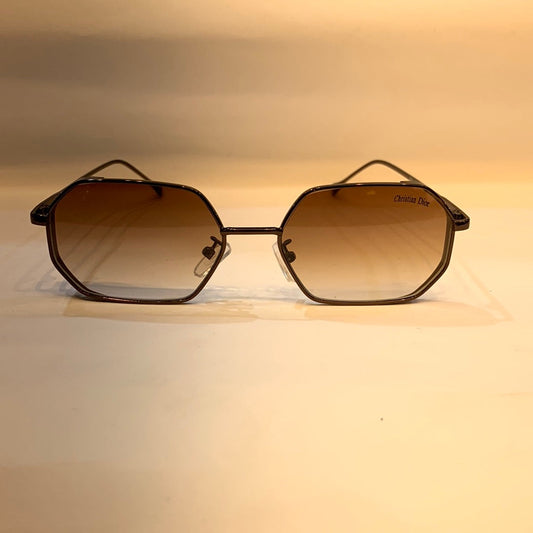 OID Brown Frame Brown Shade Unisex Sunglasses B80 609 55 17 144