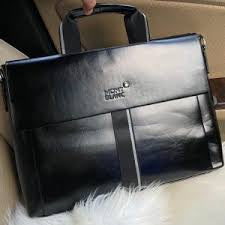 NOM MON Black Colour With Multiple Zipper Laptop Bag 3301