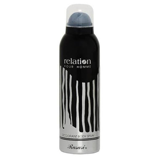 Relation Pour Homme Deodorant Body Spray Rasasi 200ml 6.67 fl. oz.
