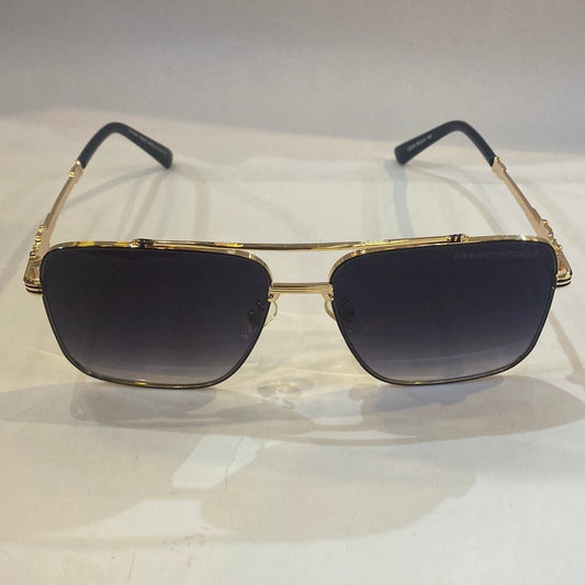 RHC CH HC Golden Frame Black Shade Unisex Branded 22334 60 14 142