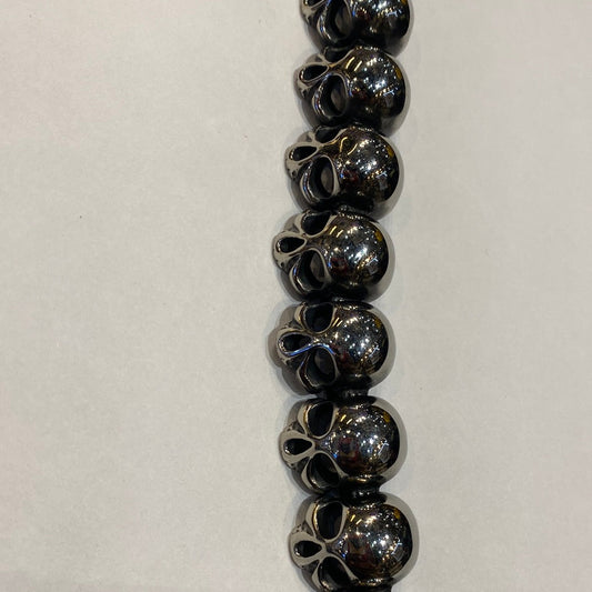 Sliver Colour Skull Logo Heavy Quality Bracelet 199810