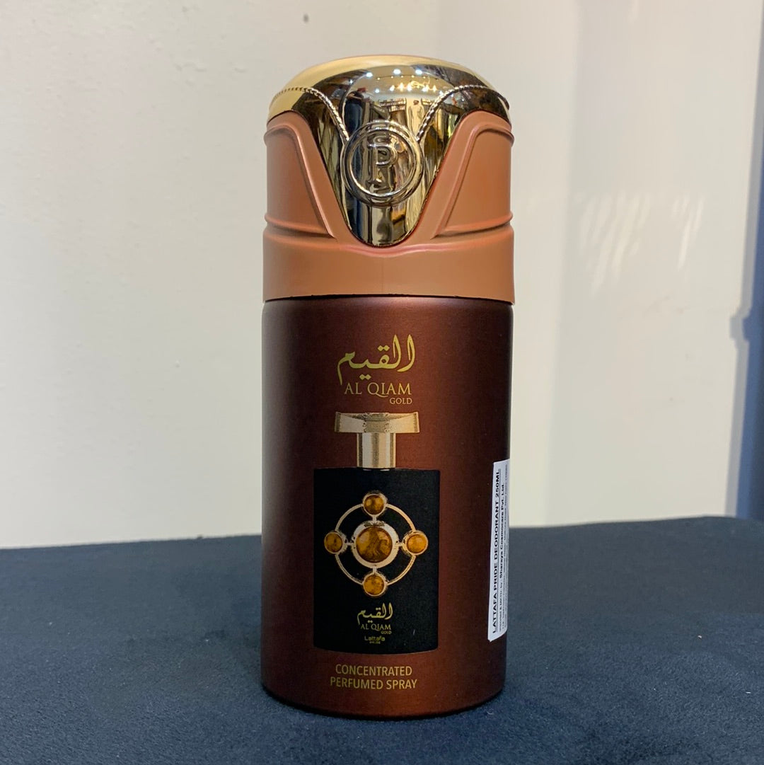 Al Qiam Gold Deodrant by Lattafa Pride 250ml