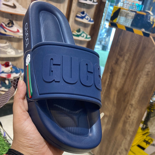 Cug Guc Blue Colour Slipper  935416