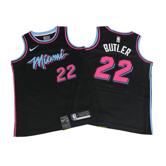 Black Blue Pink Kin Miami 22 Jersey With Short