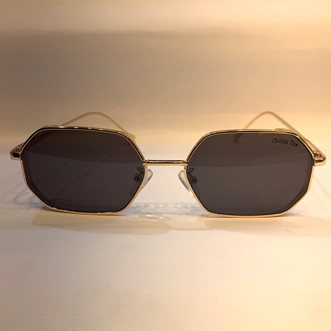 OID Copper Frame Black Shade Unisex Sunglasses B80 609 55 17 144