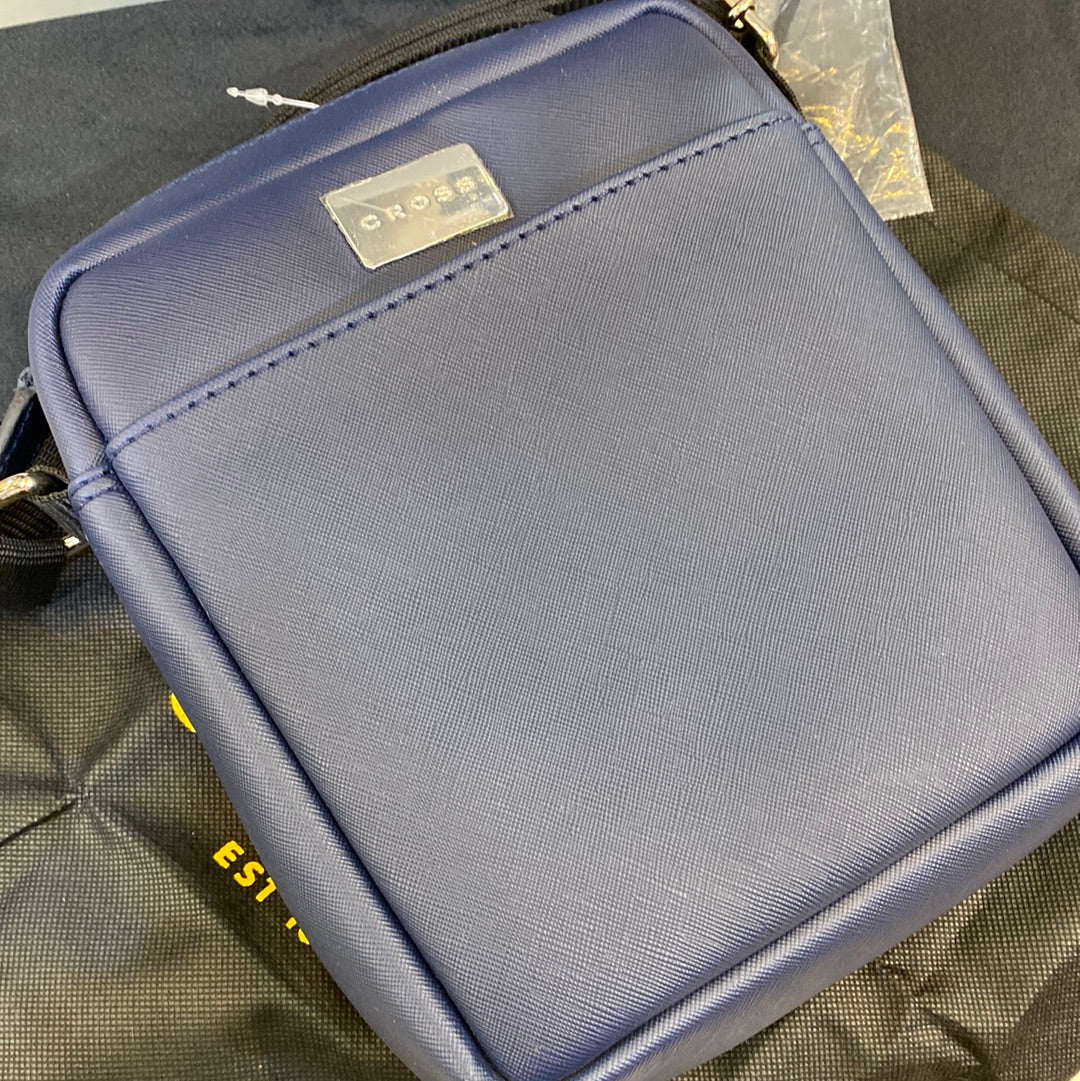 Cross Saffiano Leather Sling Bag