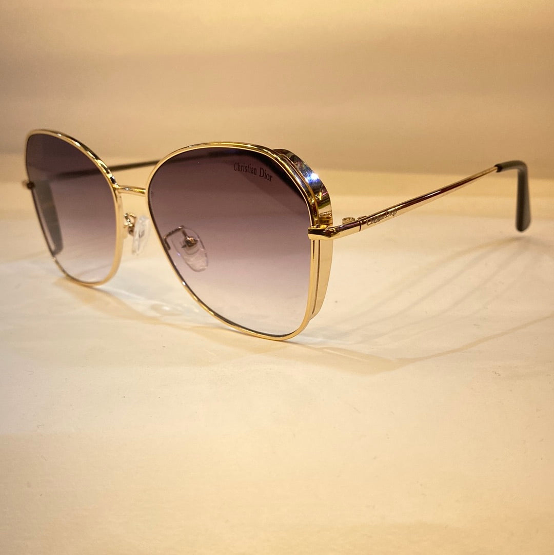 OID Copper Frame Purple Shade Unisex Sunglasses B80 594 54 15 143