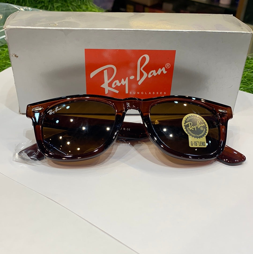 Glossy Brown Shades Sunglass 2145