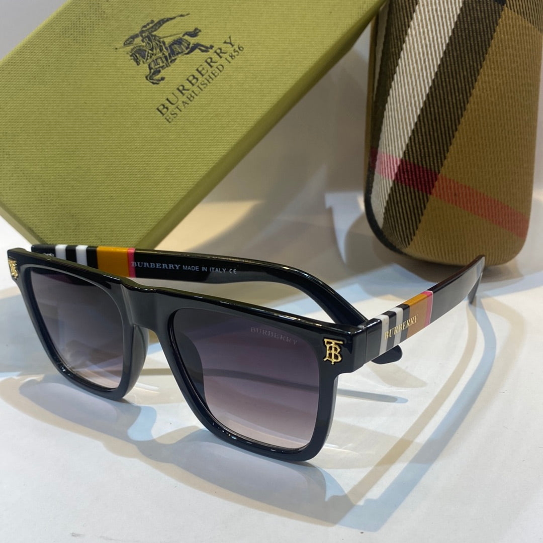 Rub Black Frame Black Shade Unisex Branded Sunglasses 2114 55 18-140