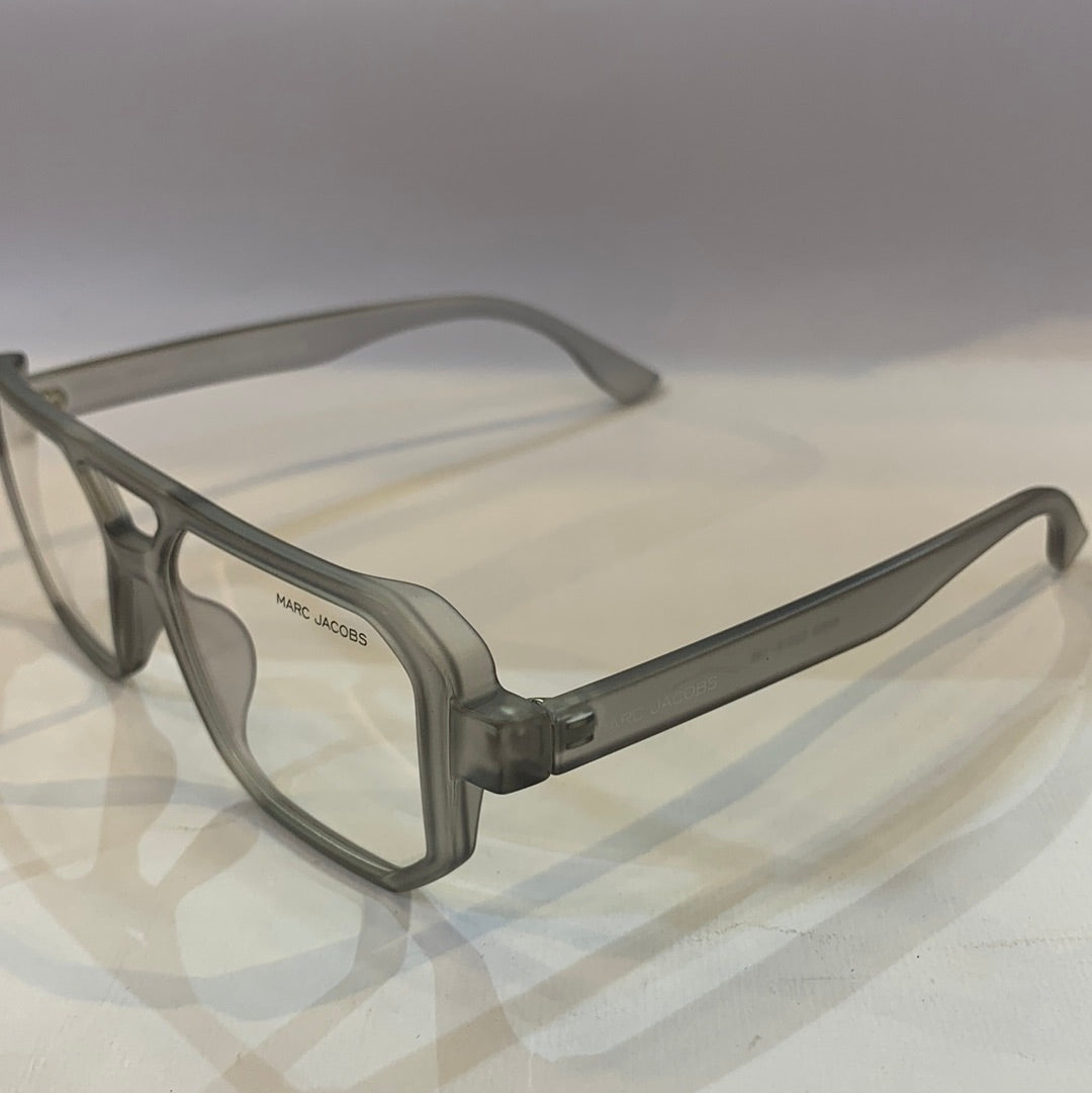 RAM Matte Grey Transperent Frame Transperent Shade Unisex Sunglasses 66802 52 16-145