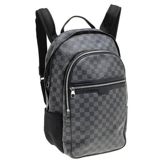 Vl UOL Black Colour Check Design Premium Quality Backpack