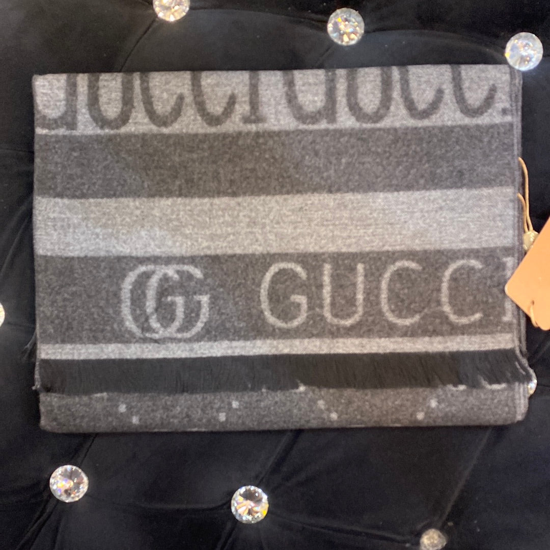Cug Guc Black Colour With Grey Cug Logo Imported Muffler 49078