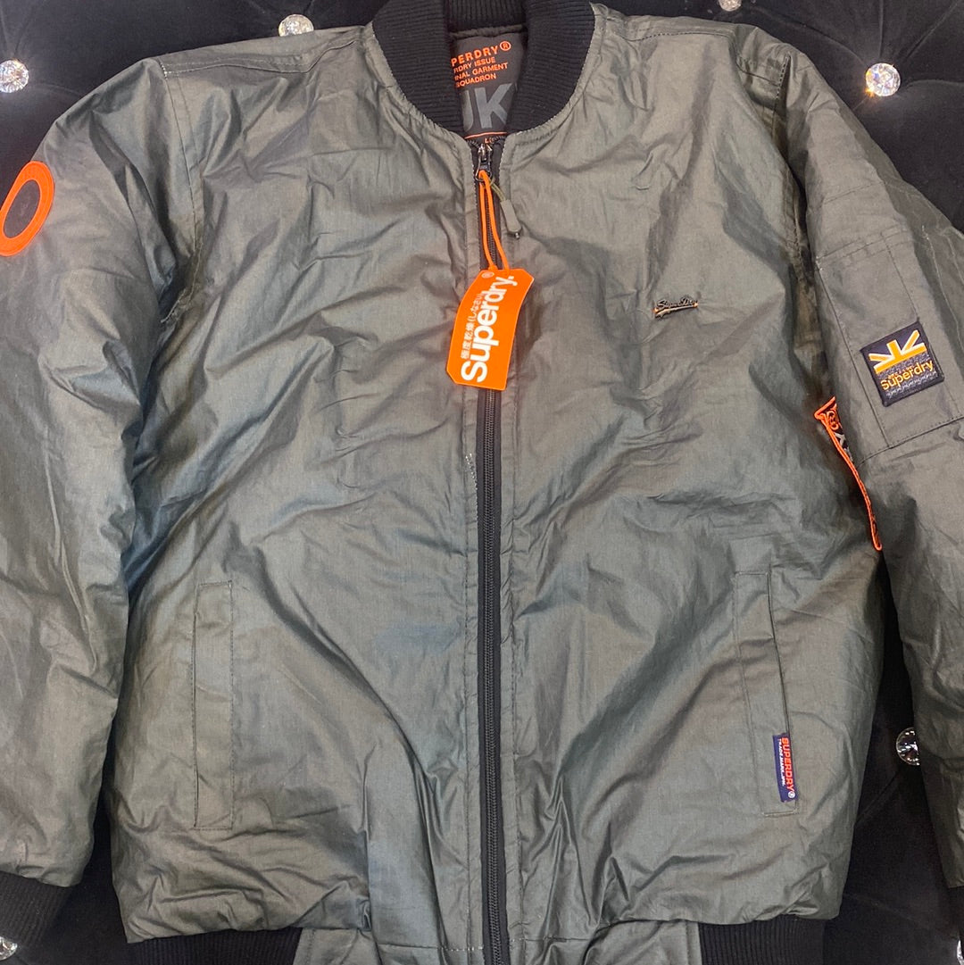 Sup Black Colour Heavy Quality Bomper Jackets 9406