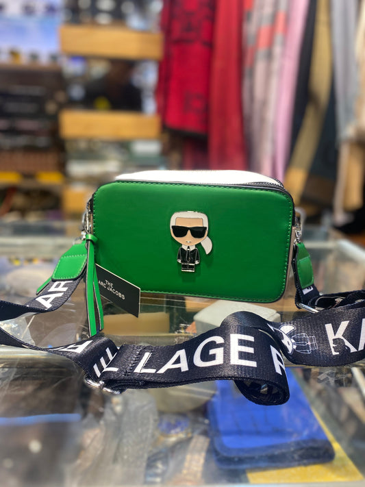 Green Colour RAK KAR Fashionable Side Sling Bag 400798