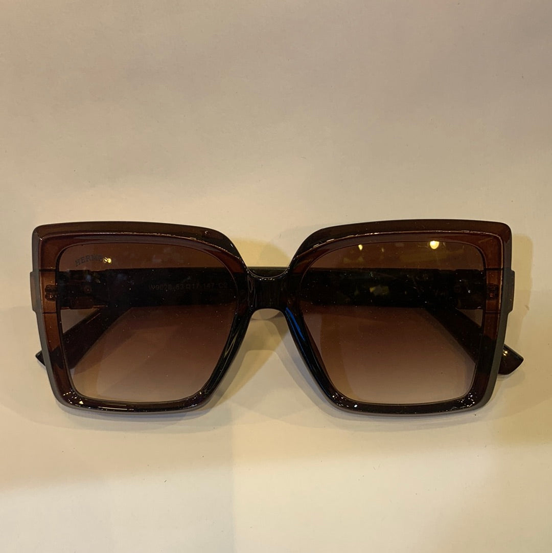 REH brown frame brown shade sunglass W9028 53 17-147
