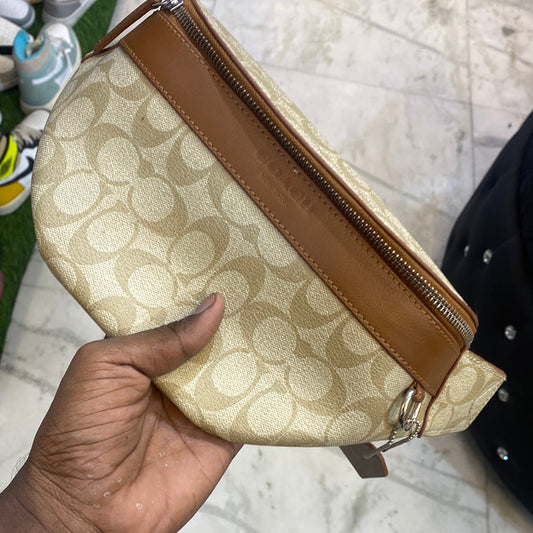 Aoc Brown Colour Chest Bag