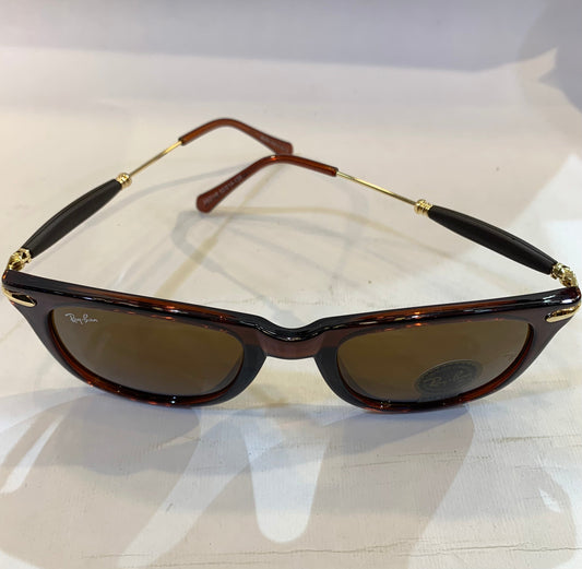 YAR RB Glossy Brown Frame Brown Shade Sunglasses RB2148 52 14-136