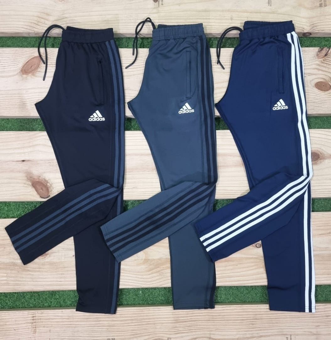 IDA Black Colour With Black Strips Dri Fit Lowers 03082023