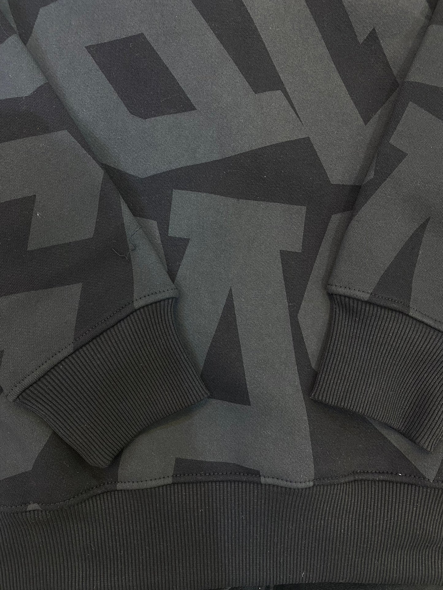 PAG Black Colour With G Print Imported Fabric Sweatshirt