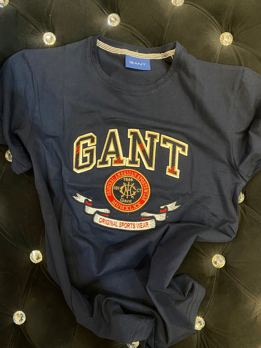 NAG Navy Blue Colour With Nag Logo TShirt Lycra Cotton TShirt 533075