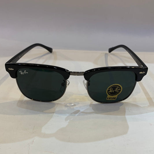YAR RB Glossy Black Frame Black Shade Unisex Sunglass RB3016 W0365 51 0 3N