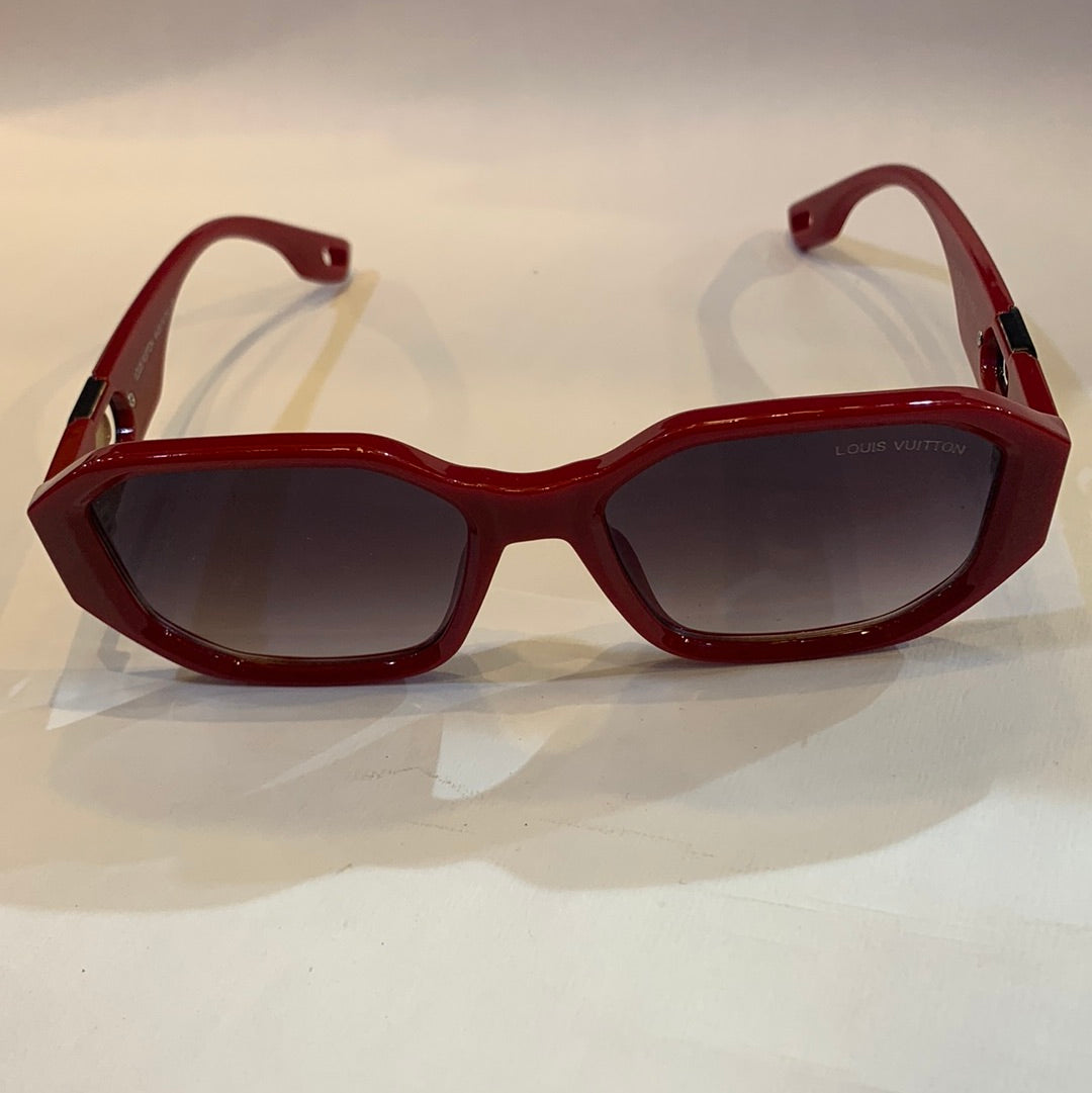 Uol Vl Red Frame Black Shade Sunglass 99023 COL06 54 18-150