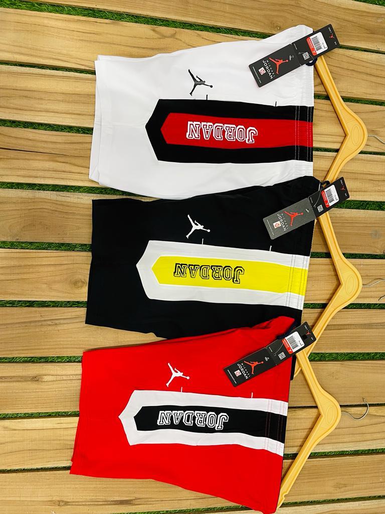 JOR ROJ Black Colour With Yellow Strip Ns Fabric Imported Shorts 108629