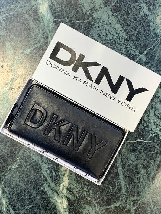 DKN NKD Multi Colour With Simple Design Genuine Leather Ladies Clutch 730724