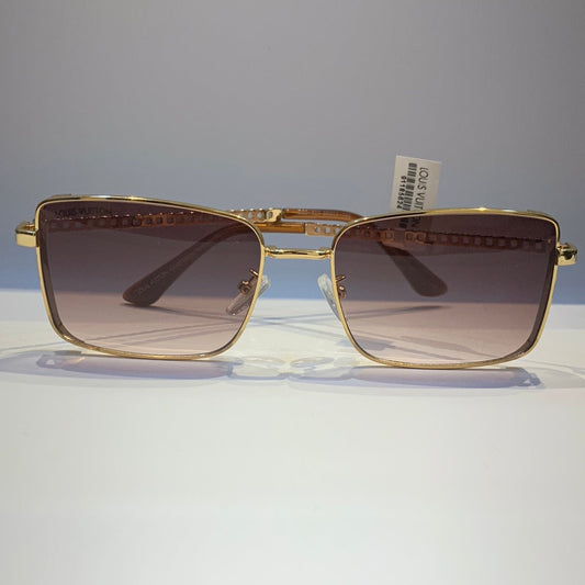 Uol Lou Brown Frame Brown Shade Sunglass B80-62756 17-145