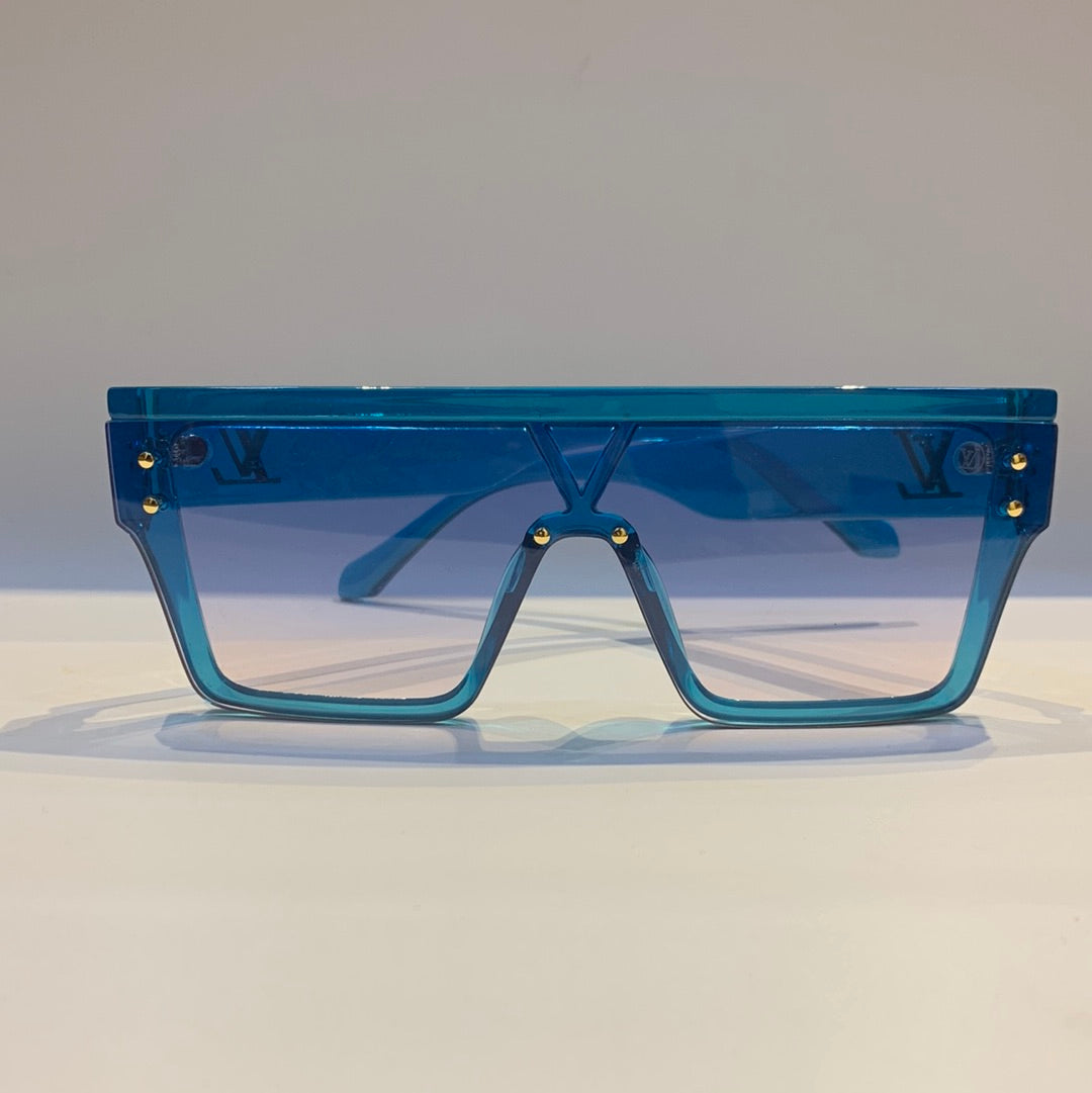 Uol Lou Sky Blue Frame Sky Blue Shade Sunglass Z1583E68 8-147