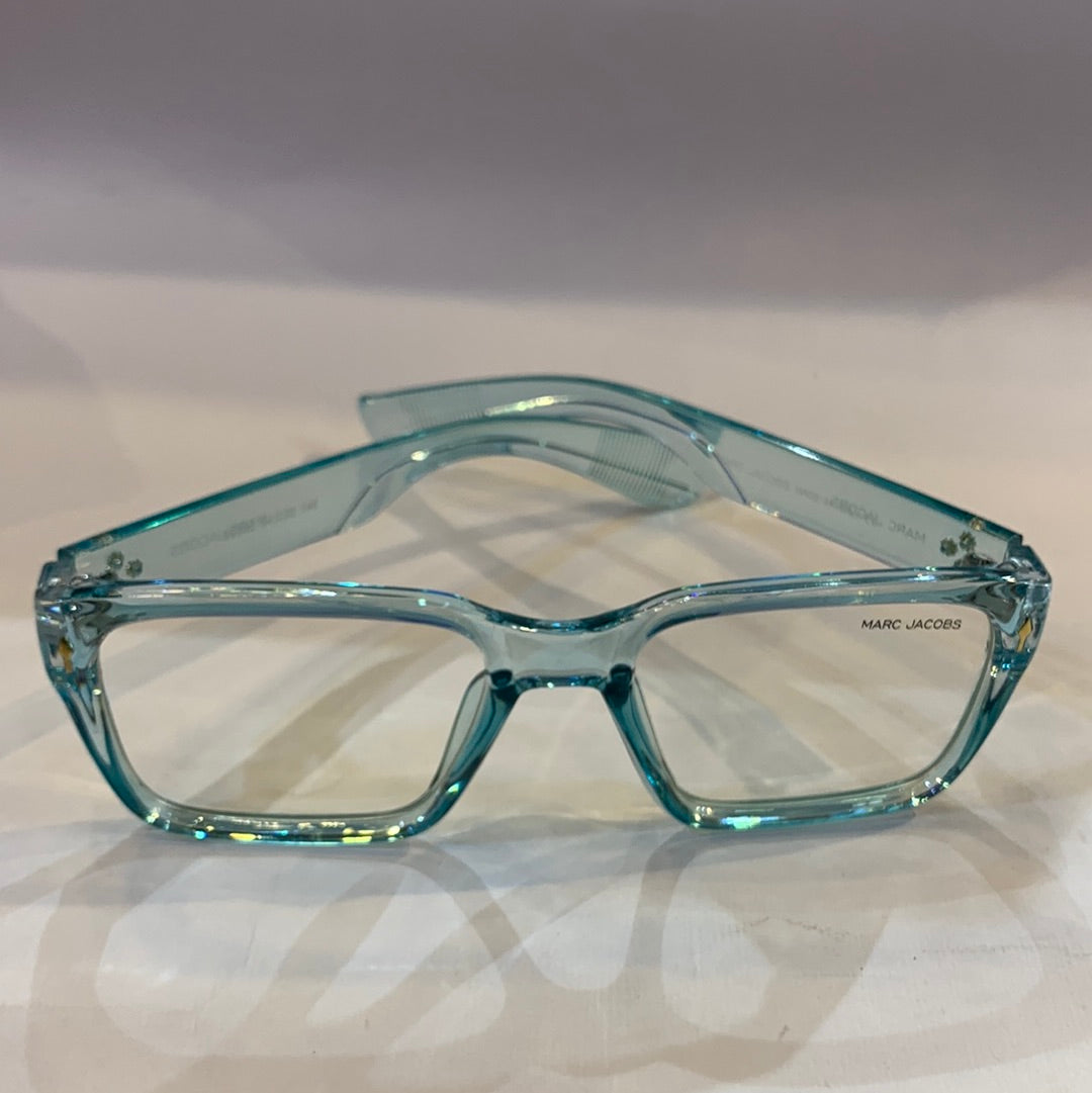 RAM Blue Transperent Frame Transperent Shade Unisex Sunglasses 86302 54 20 146