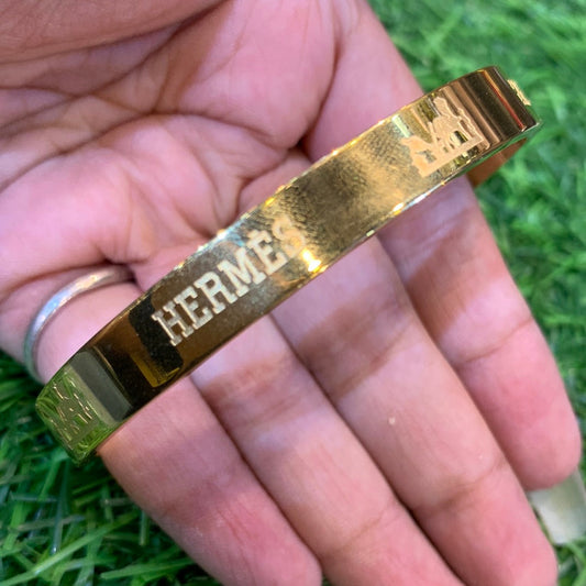 Reh Gold Unisex Kada (Bracelet) for men 130014