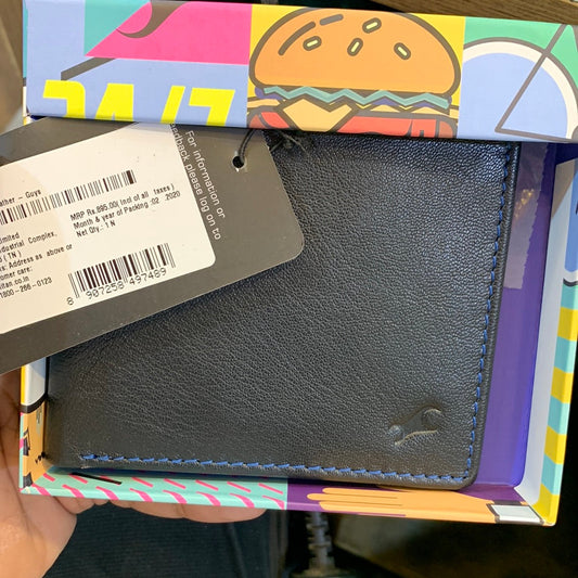 Fastrack Wallet  Black Colour C0405LBL02